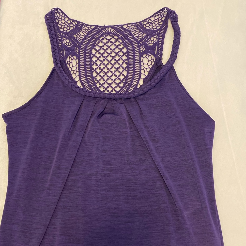 Speechless purple tank top